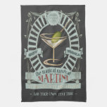 Funny Magical Martini Cocktail Personalized Kitche Kitchen Towel at Zazzle