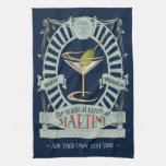 Funny Magical Martini Cocktail Personalized Kitchen Towel at Zazzle
