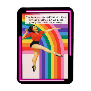 Funny Magnet Best Friend Gift "Prune Juice"