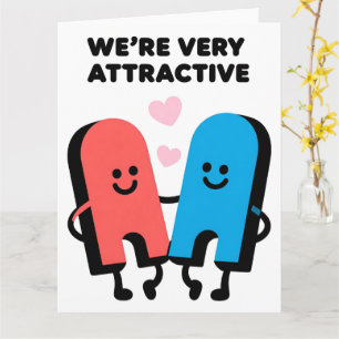 Funny Magnet Love Valentine Greeting Card
