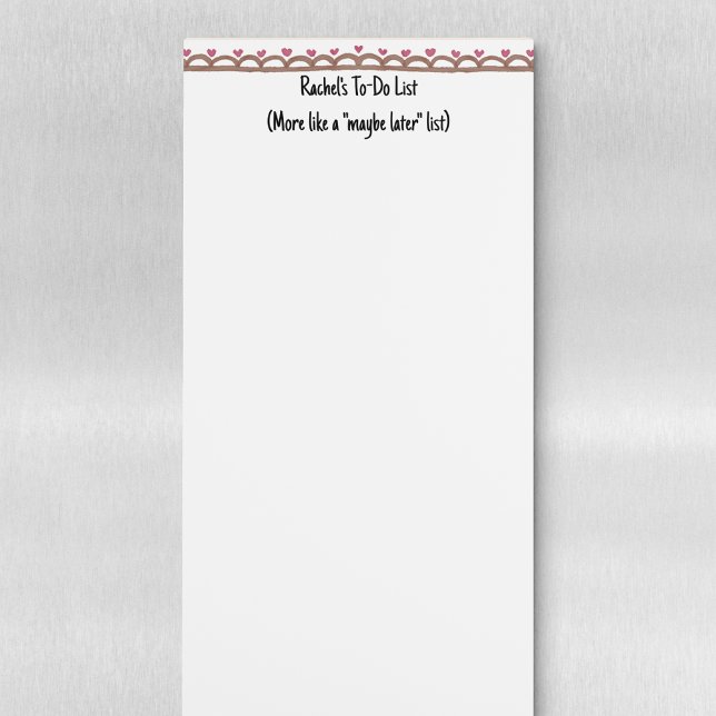 Funny Magnetic Notepad (Creator Uploaded)