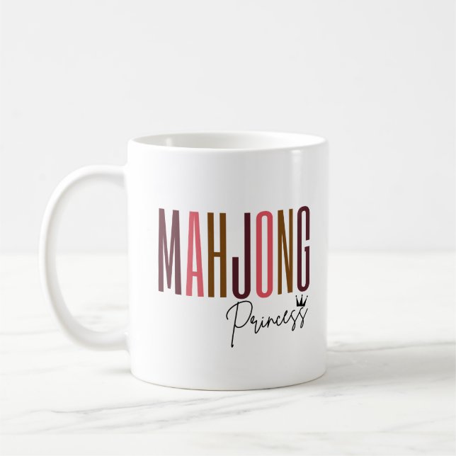 Funny Mahjong Coffee Mug (Left)