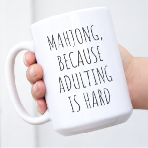 Funny Mahjong Coffee Mug
