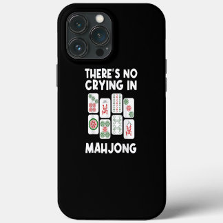 Funny Mahjong Gift For Men Women Tile Game Lover iPhone 13 Pro Max Case