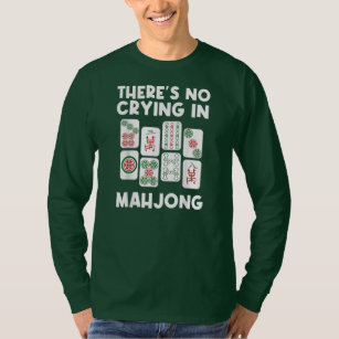 Funny Mahjong Gift For Men Women Tile Game Lover T-Shirt