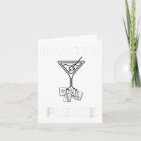 Funny Mahjong Mah-tini Tail Joke Mahjong