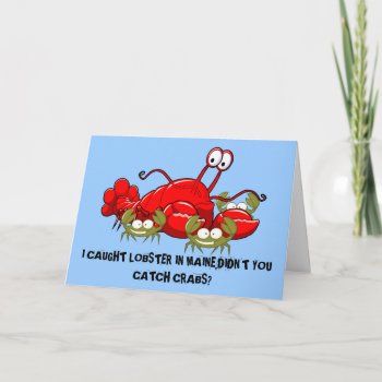 Funny Maine Card by Cardsharkkid at Zazzle