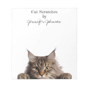 Funny Maine Coon Cat Notepad