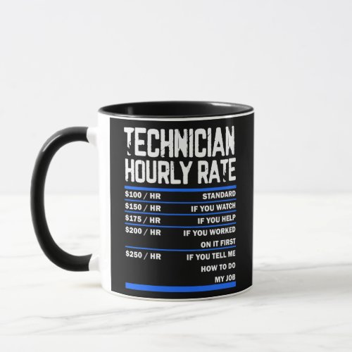 Funny Maintenance Technician for Techy Person Men Mug