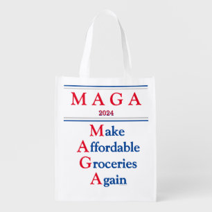 Funny Make Affordable Groceries Again Gift Grocery Bag