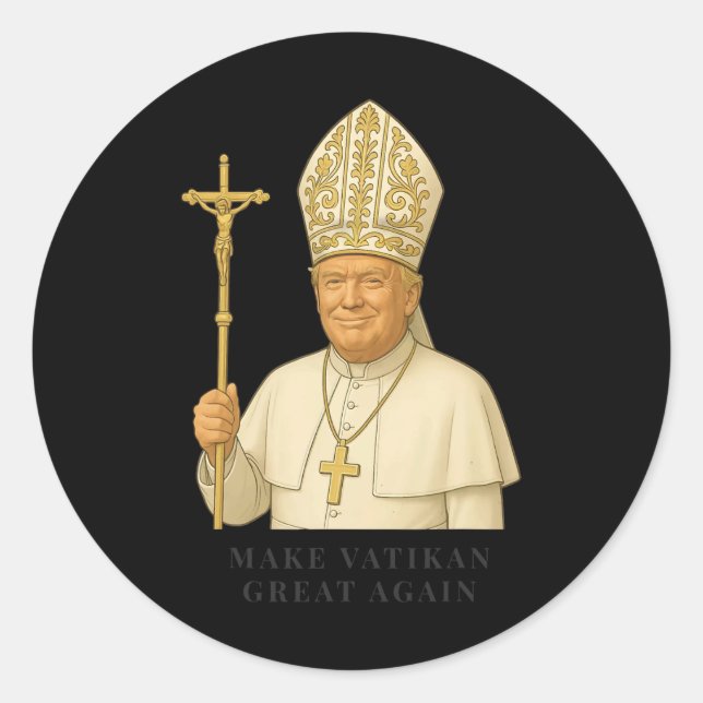 Funny Make Alcatraz Great Again Sf Rock Alcatraz G Classic Round Sticker (Front)