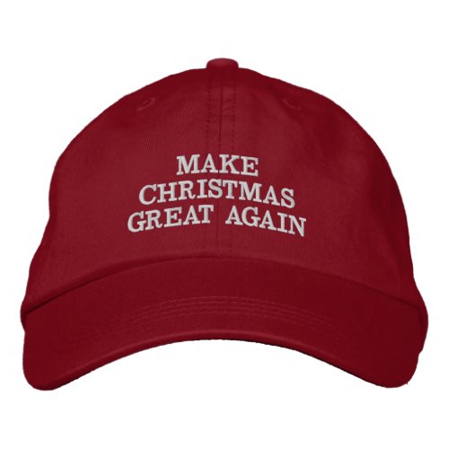 Funny Make Christmas Great Again Hats