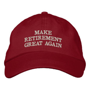 funny Make it GREAT AGAIN Embroidered Baseball Cap