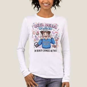 Funny Makeup Sponge Beta Delta Blend Shirt