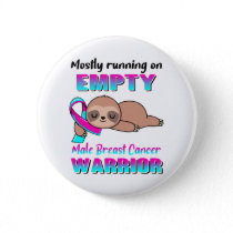 Funny Male Breast Cancer Awareness Gifts Button