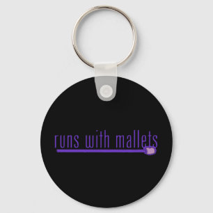 Funny Mallet Keychain