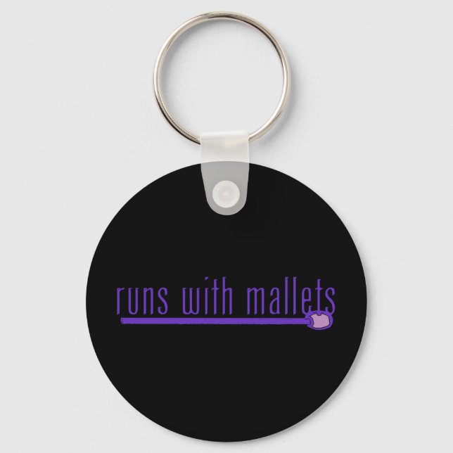 Funny Mallet Keychain (Front)