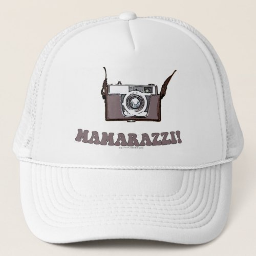 Funny Mamarazzi Photographer Trucker Hat