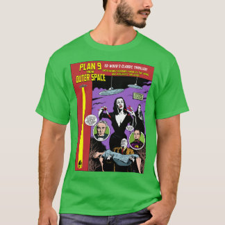 Funny Man Plan 9 From Outer Space Graphic For Fans T-Shirt