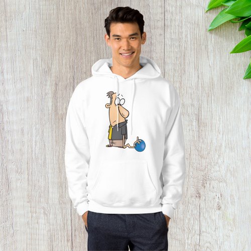 Funny Man Ten Pin Bowling Hoodie