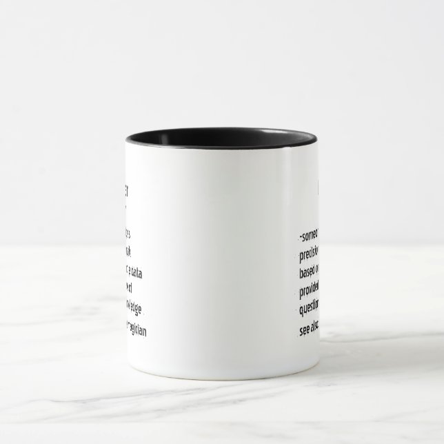 "This Manager Runs On Coffee & Swear Words" Mug – 10oz Ceramic, Funny Gift, UK Made, White