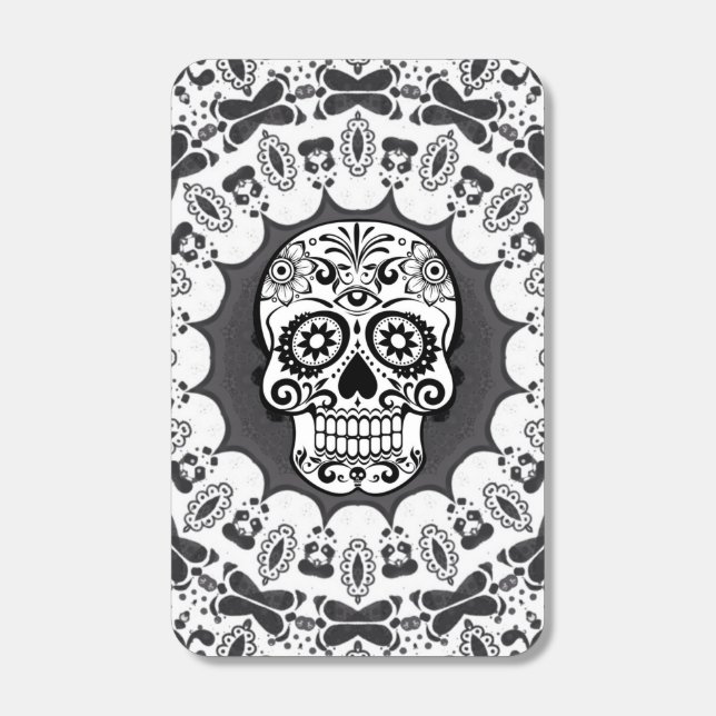 funny Mandala Skull Matchboxes (Front)