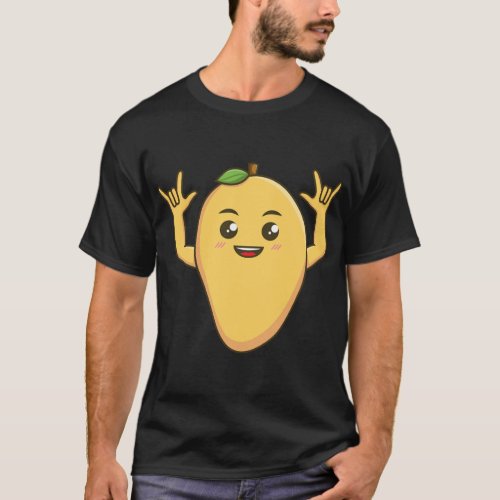 Funny Mango Designs For Men Women Fruitarians Farm T_Shirt