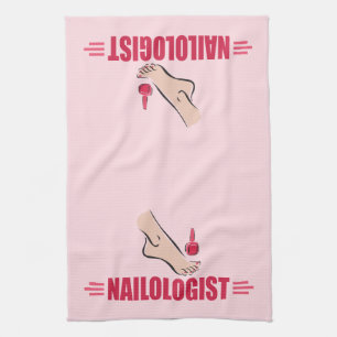 Funny Manicurists Towel