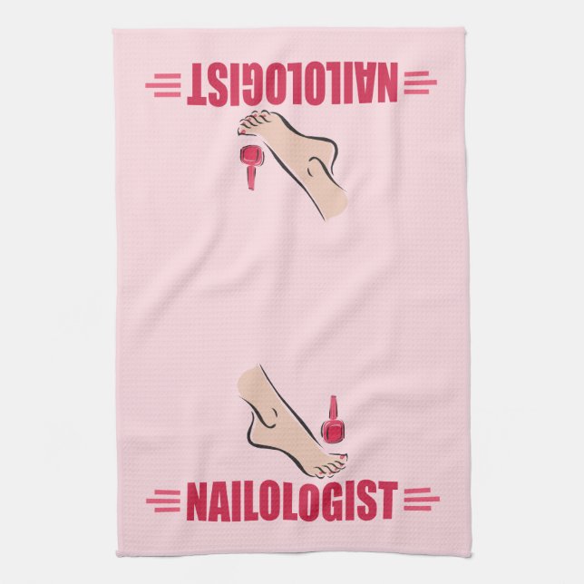 Funny Manicurists Towel (Vertical)