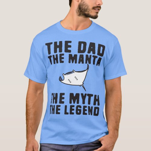 Funny Manta Ray Dad Joke T_Shirt