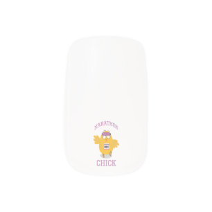 Funny Marathon Chick Minx Nail Art