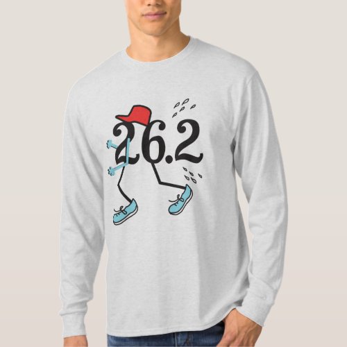 Funny Marathon Runner 262 _ Gifts for Runners T_Shirt