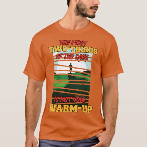 Funny Marathon Running and Cross Country Trail Run T_Shirt
