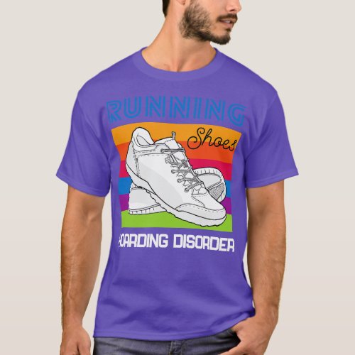 Funny Marathon Running Shoes and Cross Country Run T_Shirt
