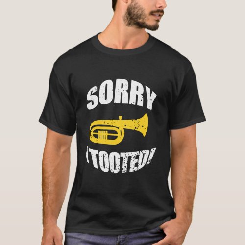 Funny Marching Band Tuba Player T_Shirt