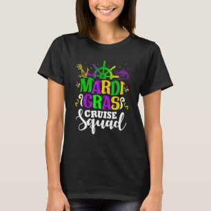 Funny Mardi Gras Cruise Cruising Mask Cruise Ship T-Shirt