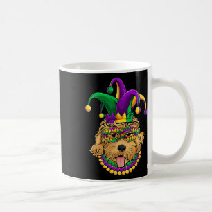 Funny Mardi Gras Dog Apparel  Coffee Mug