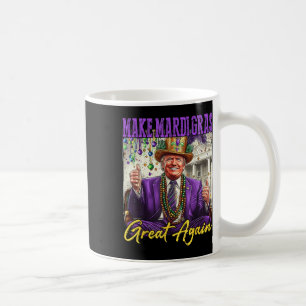 Funny Mardi Gras Donald Trump Mardi Gras American  Coffee Mug