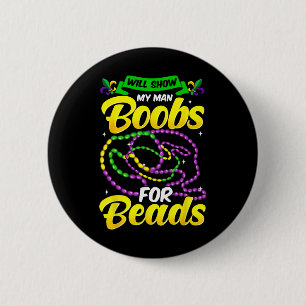 Funny Mardi Gras Shirt For Men Button