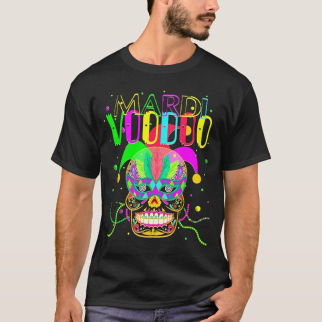 Funny Mardi Gras Shirt New Orleans Shirts Mardi Gr (Front)
