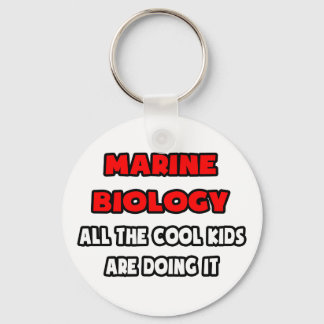 Funny Marine Biologist Shirts and Gifts Keychain