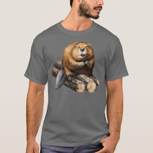 Funny Marmot Gift I love Marmot 1  T_Shirt