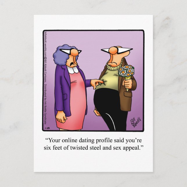 Funny Marriage Humor Postcard (Front)
