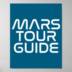 Funny Mars Birthday Gift Mens Womens Joke Quote Da Poster
