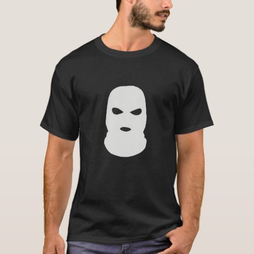 Funny Mask Goon Hiphop Ski Mask Thug Trending T_Shirt