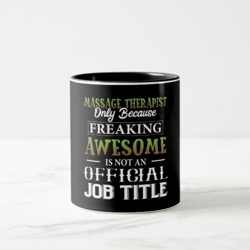 Funny Massage Therapist  Mug