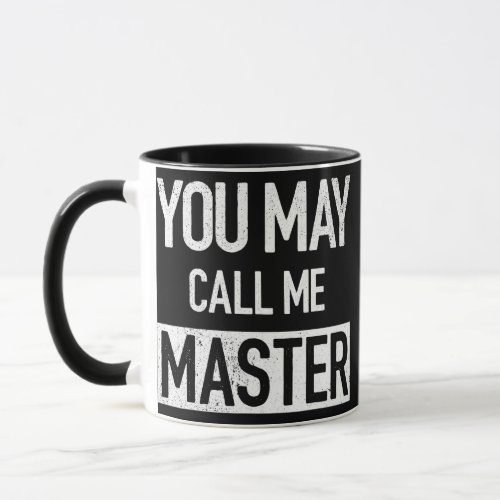 Funny Masters Degree Graduation For Men Women MBA Mug