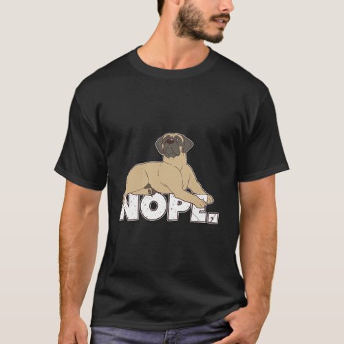 Funny Mastiff Gift English Mastiff T_Shirt