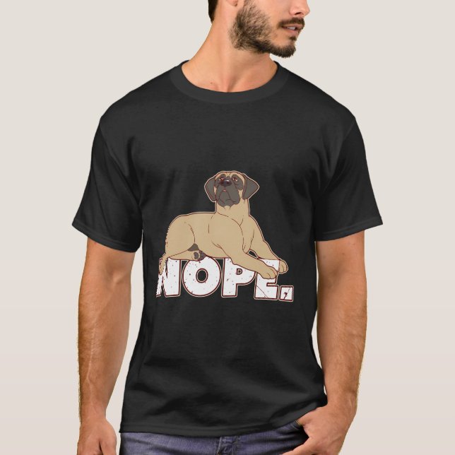 Funny Mastiff Gift English Mastiff T-Shirt (Front)