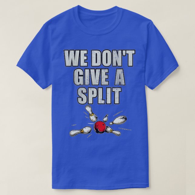 Funny Matching Bowling Team Family Couple Parents  T-Shirt (Design Front)